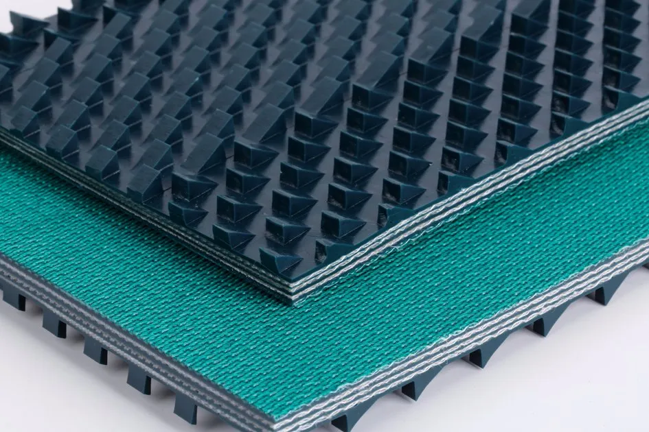 Custom Design PVC PU Pvk Belt Sidewall Conveyor Belt