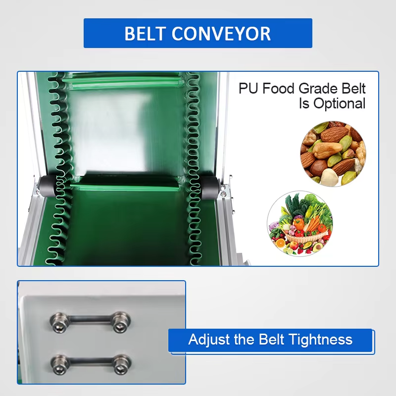 Automatic Z Type Belt Conveyor System Incline Bucket Elevator Skirt Core Components Including Bearing Motor Brand Mining