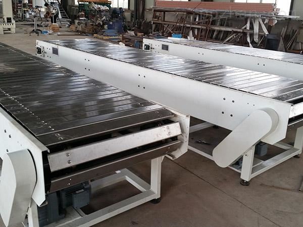 Heavy-Duty Rugged Stainless Steel Chain Link Wire Mesh Belt Conveyor Food Grade Adjustable Speed for Vegetable Washing