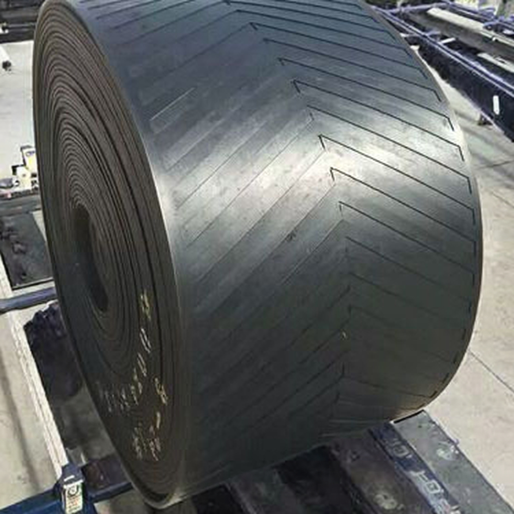 High-Performance V-Shaped Durable Nylon Conveyor Belt Customized Oil Resistant Heat-Resistant Fireproof Adjustable 1 Year