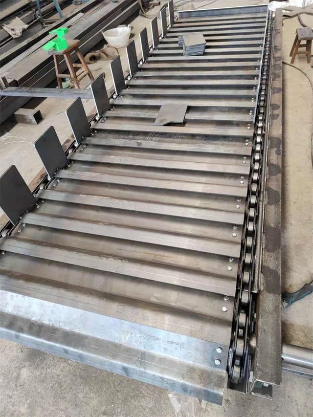 Heavy-Duty Rugged Stainless Steel Chain Link Wire Mesh Belt Conveyor Food Grade Adjustable Speed for Vegetable Washing