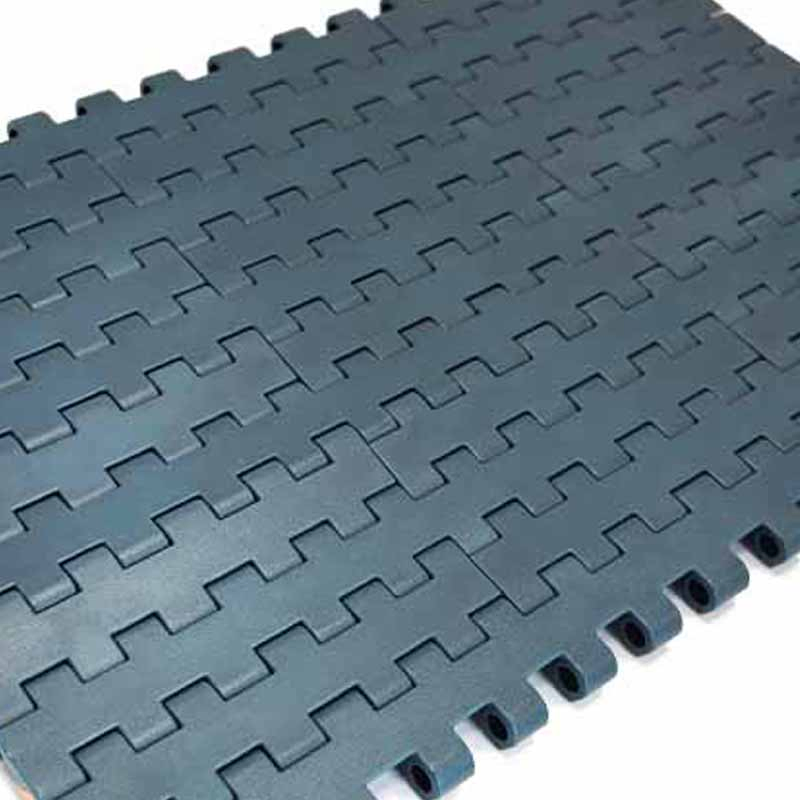 Durable Plastic Conveyor Chain for Food Beverage Carton Packaging Flush Grid Flat Top Spiral Perforated, Flexible High-Performance Conveyor Modular Belt