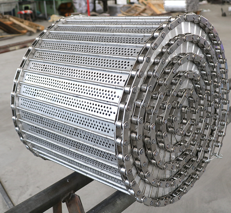 High Temperature Resistant 310S Perforated Mesh Stainless Steel Welding Conveyor Belt for Heat Treatment