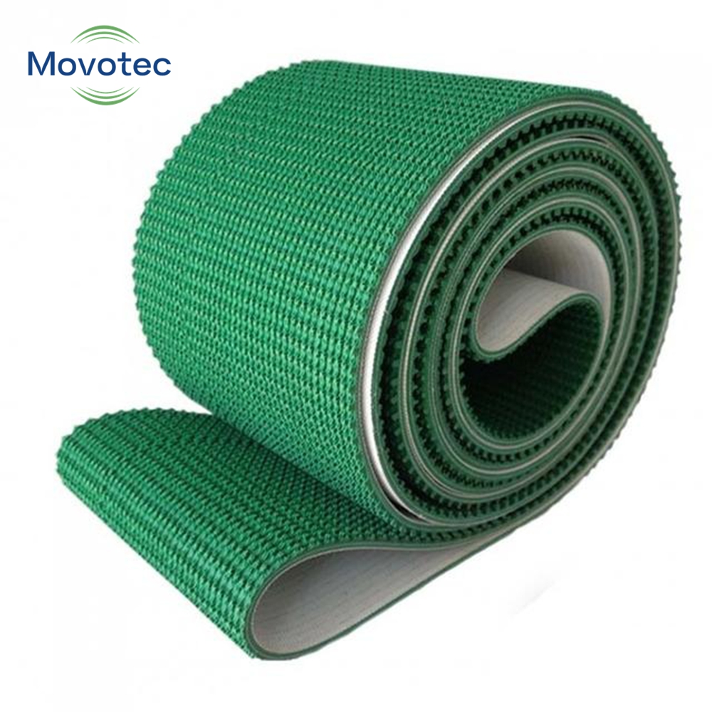 Movotec Durable 5mm PVC Conveyor Belt with 1 Year Warranty for Light Duty Warehouse Logistics (Chinese Customization)