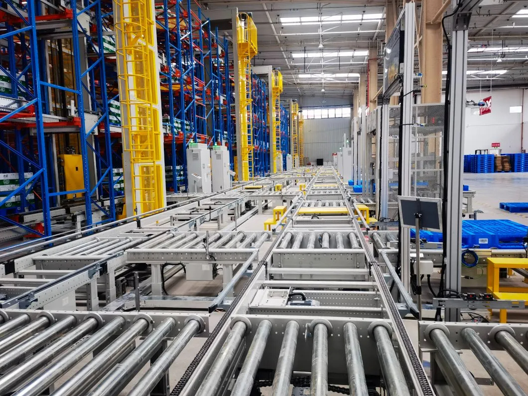 Heavy Duty Stainless Steel and Aluminium Luggage Conveyor New Zero Pressure Accumulation Airport Baggage Handling System