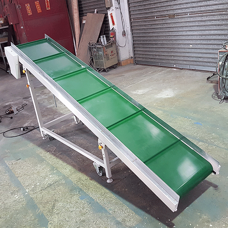Ce Motorized Warehouse Factory Direct Conveyor Manufacturers Inclined Pvc Belt Conveyor Systems For Warehouse Packaging Lines