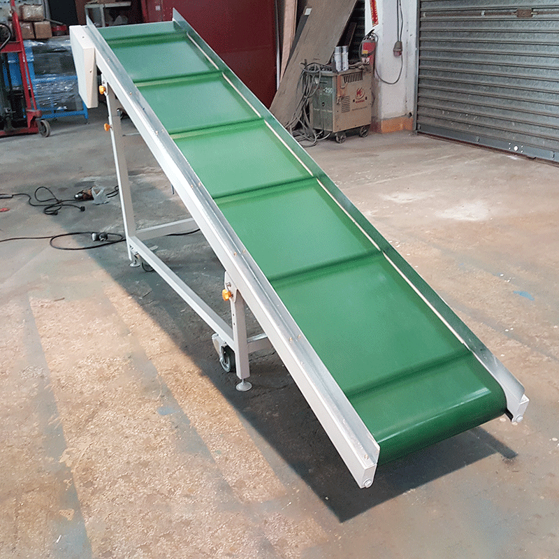 Ce Motorized Warehouse Factory Direct Conveyor Manufacturers Inclined Pvc Belt Conveyor Systems For Warehouse Packaging Lines