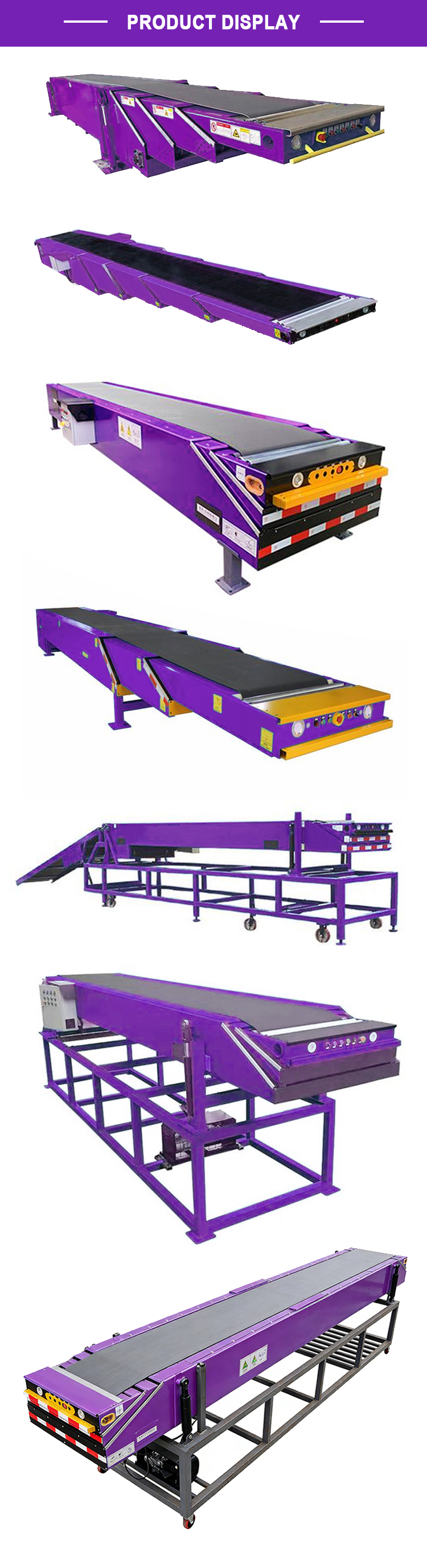 Telescopic Conveyor Belt System