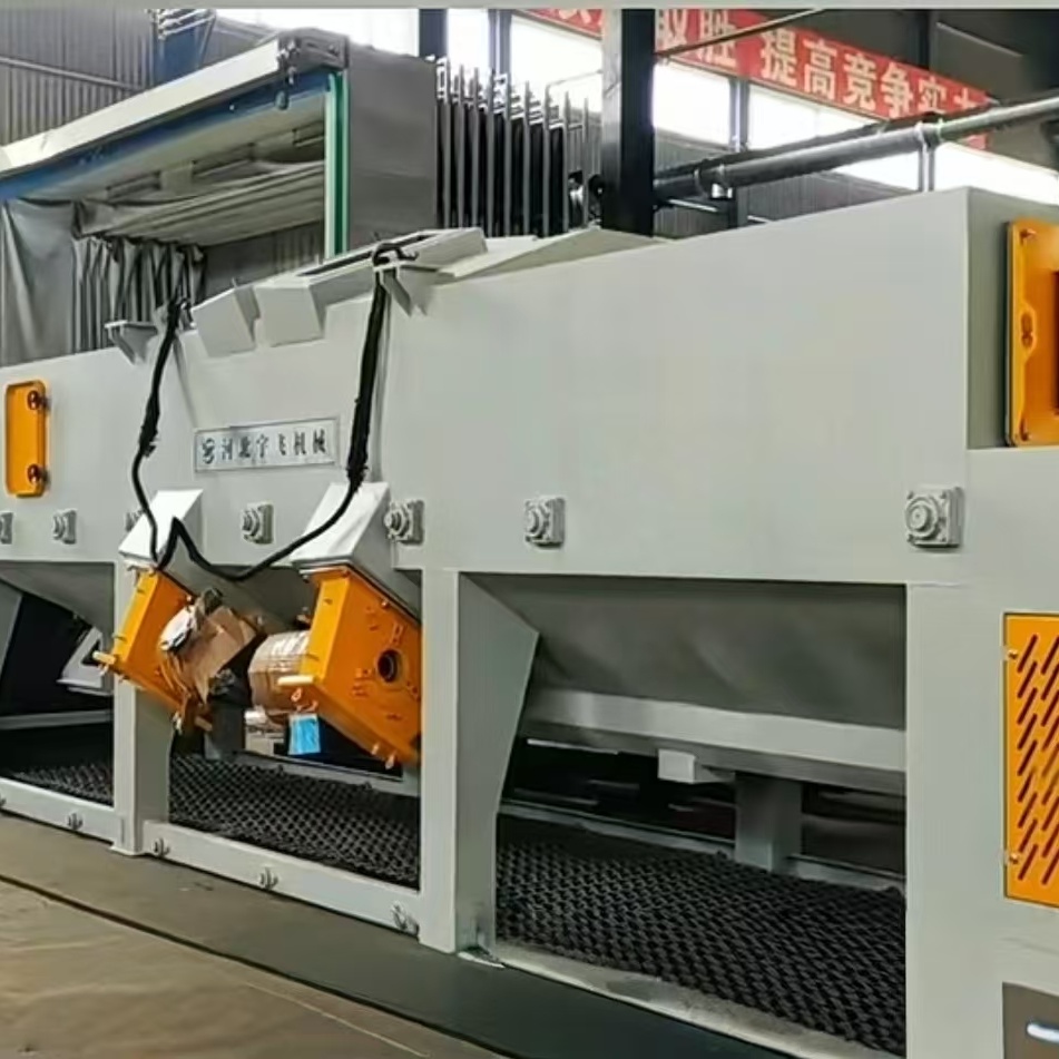 CE Certified QWD Automated Steel Wire Mesh Conveyor Belt Two-Year Warranty Core Engine For Shot Blasting Abrators Machine