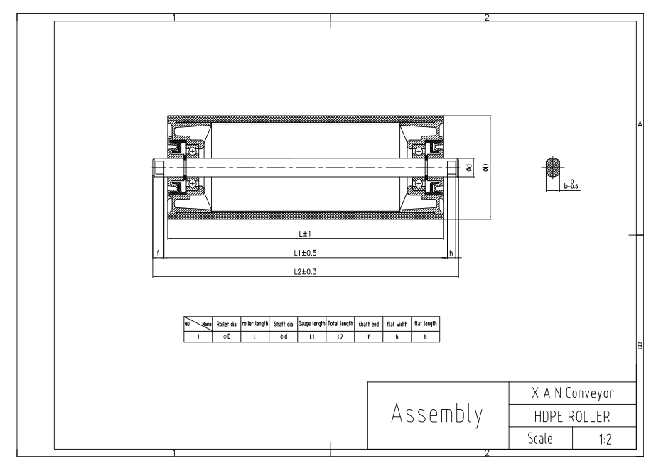 Competitive Price Factory Direct Durable Steel Double Sealed Bearing Oil/Fire/Heat Resistant Roller Belt Conveyor