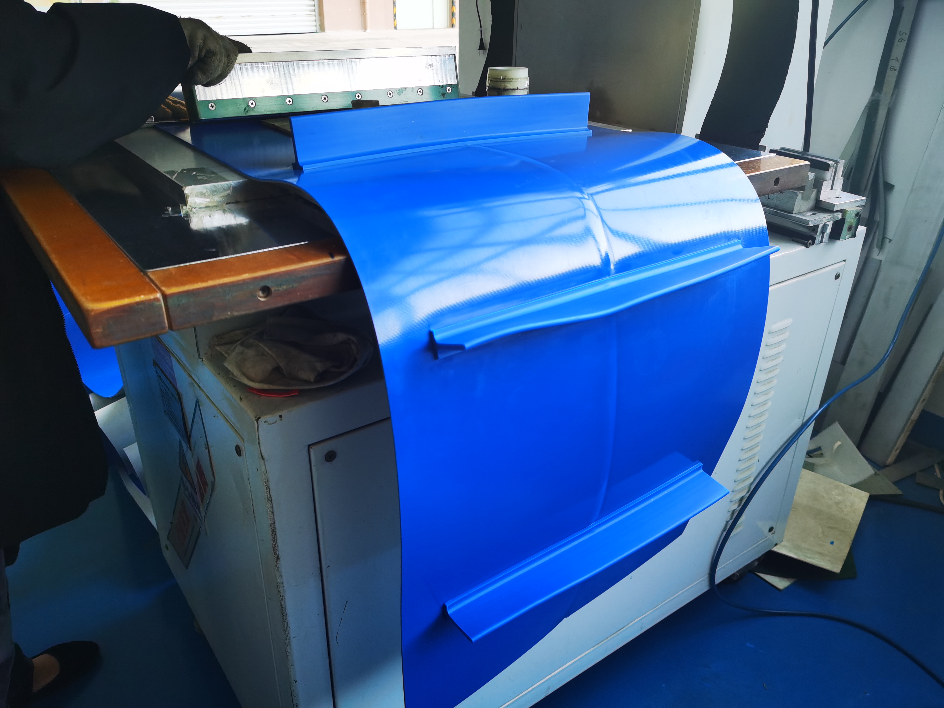 PU Food Grade Conveyor Belt with Sidewall and Cleat for Food Processing Conveyor Belt