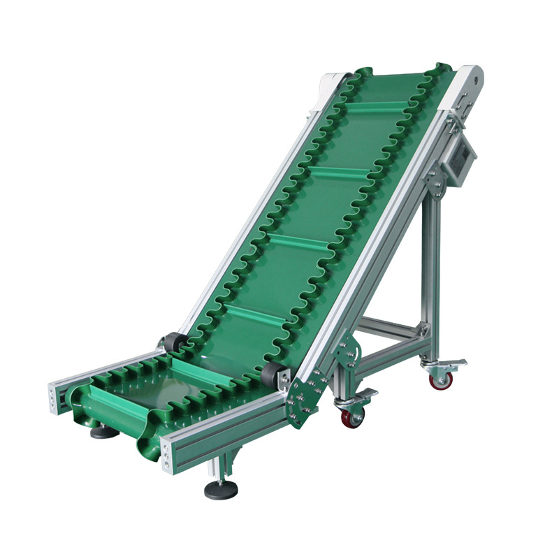 Automatic Z Type Belt Conveyor System Incline Bucket Elevator Skirt Core Components Including Bearing Motor Brand Mining