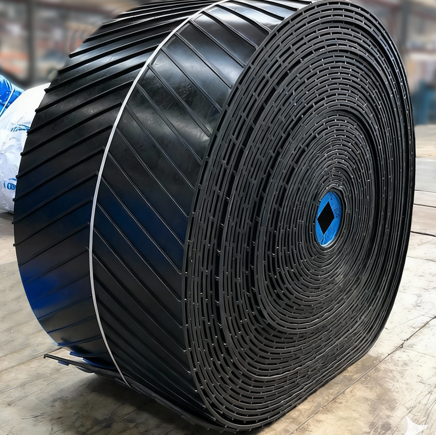 Heat Resistant Conveyor Belt for Cement Plant and Steel Mill Steel Cord Conveyor Belt Used in Deep Underground Coal Mining