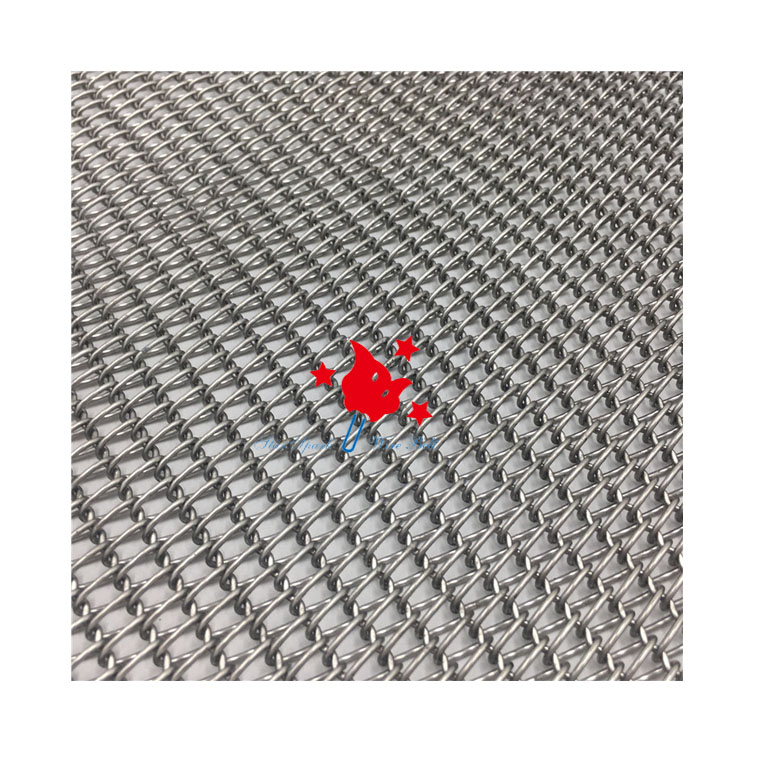 Long Service Life Heat Resistant Stainless Steel Wire Mesh Conveyor Belt for Continuous Baking Oven System