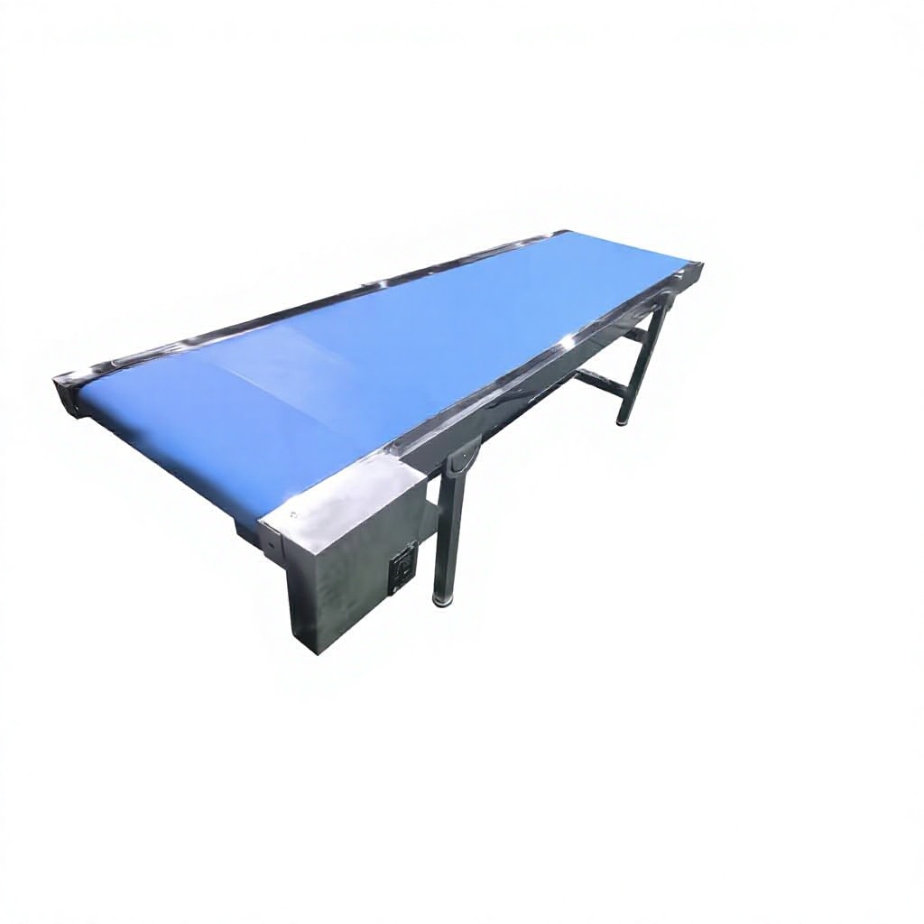 Food Grade PU Belt Conveyor RE Approved Sanitary Line for Food Processing Industry