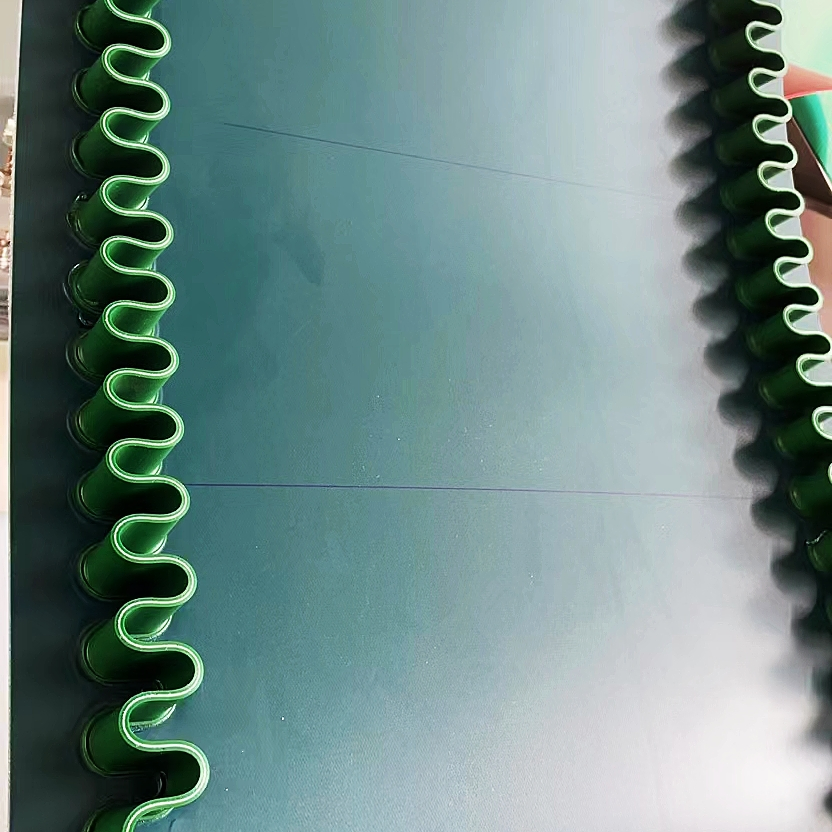 Sidewall Conveyor Belt V-Shaped Belt Skirt Conveyor Belt