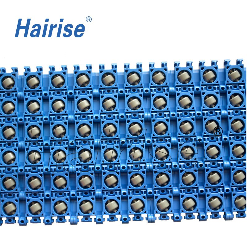 Hairise Plastic Modular Conveyor Belt with Roller