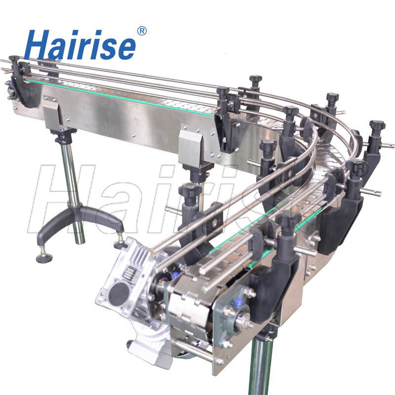 Hot Selling Stainless Steel Chains Conveyor For Food Delivery Line With Power Durable Motorized Conveyor | Easy To Clean