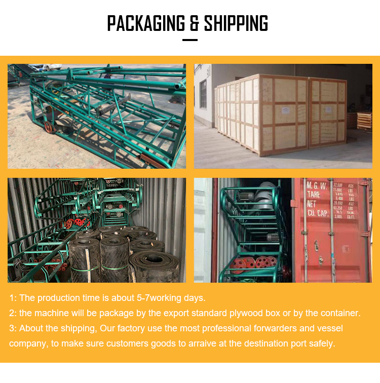 Conveyor Packaging and Shipping