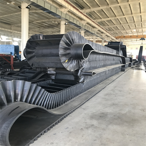 Ep Polyester Steel Cord Heat Fire Flame Cold Oil Acid Alkali Impact Wear Resistant Rip-Stop Chevron Straight Warp Sidewall Pipe Rubber Conveyor Belt