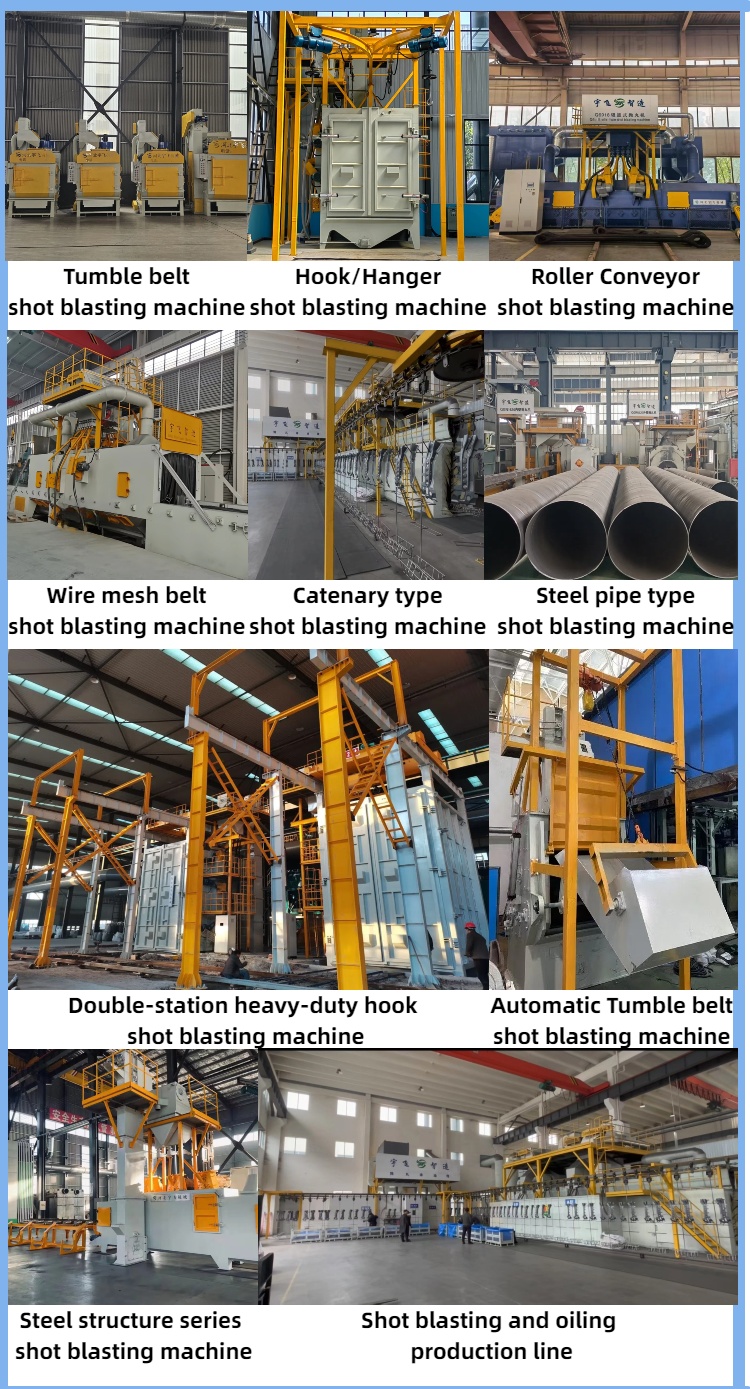 Shot Blasting Machine Lineup 2