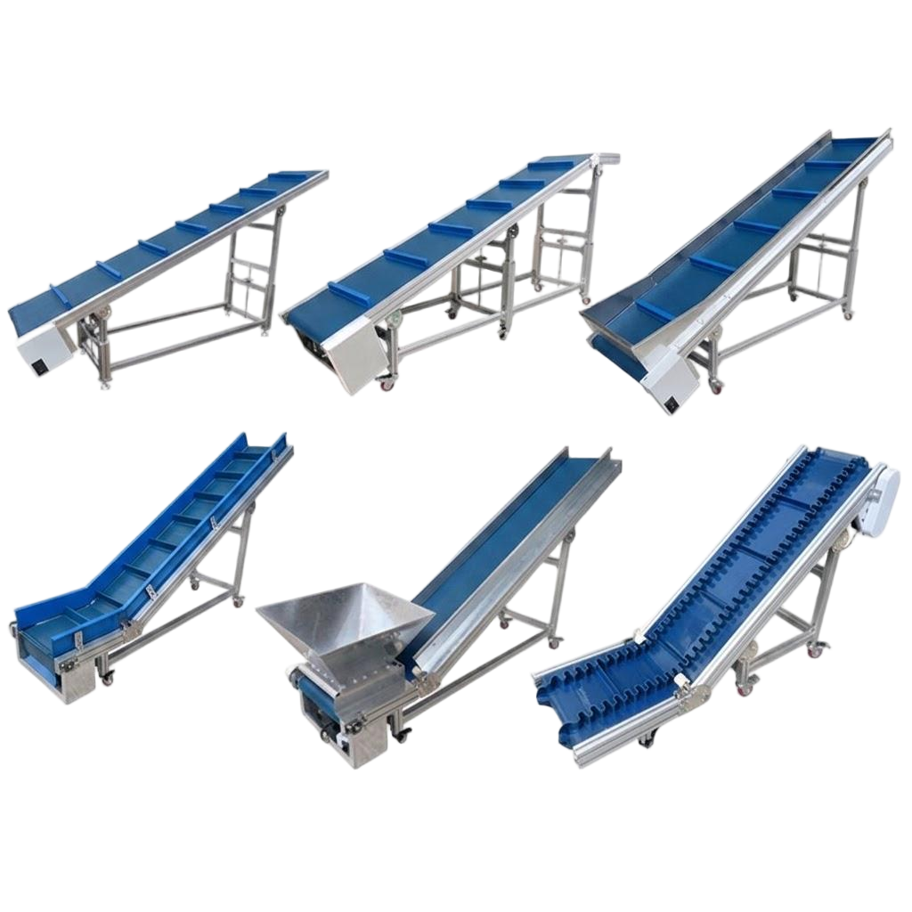 90 Degree Curved Belt Conveyor System - Modular Turning PVC Conveying Table for Airport Luggage and Postal Sorting