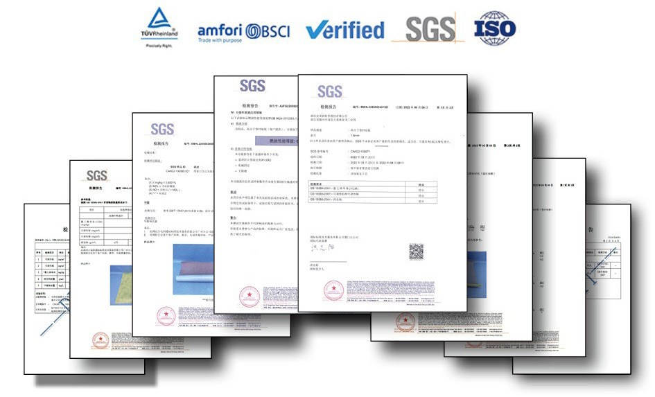 Certificates and Approvals