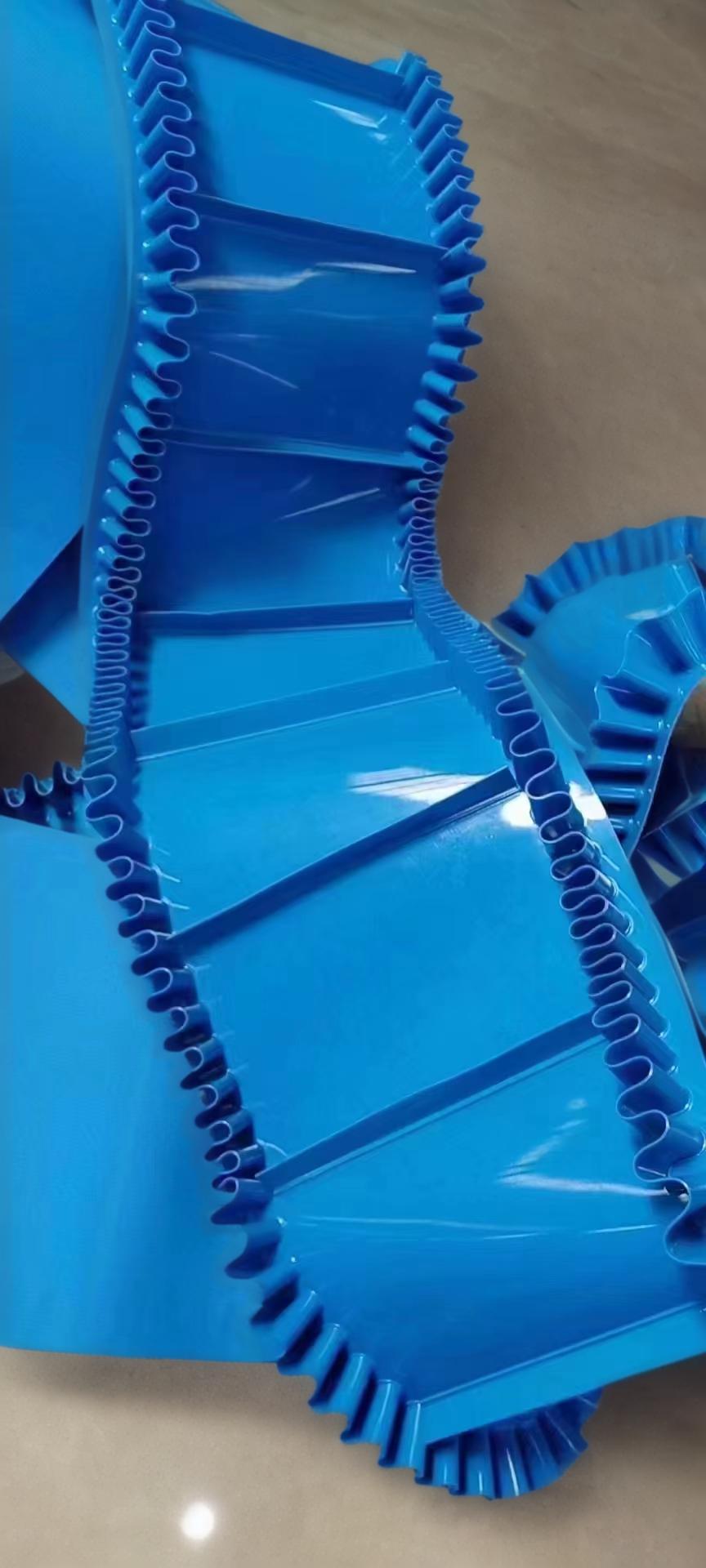 HEZI Black Blue Green PVC Wear-Resistant Heat-Resistant Conveyor Belt for Food Industry with Cutting Service Model 100