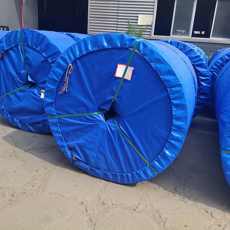 10mm 16mm 20mm 25mm Thickness Fabric Reinforced Industrial Rubber Conveyor Belt Price in Rolls for Sand and Gravel