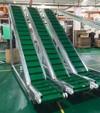 Food-grade Polyvinyl Chloride Belt Conveyor for Agricultural Transportation, Farm Conveyors