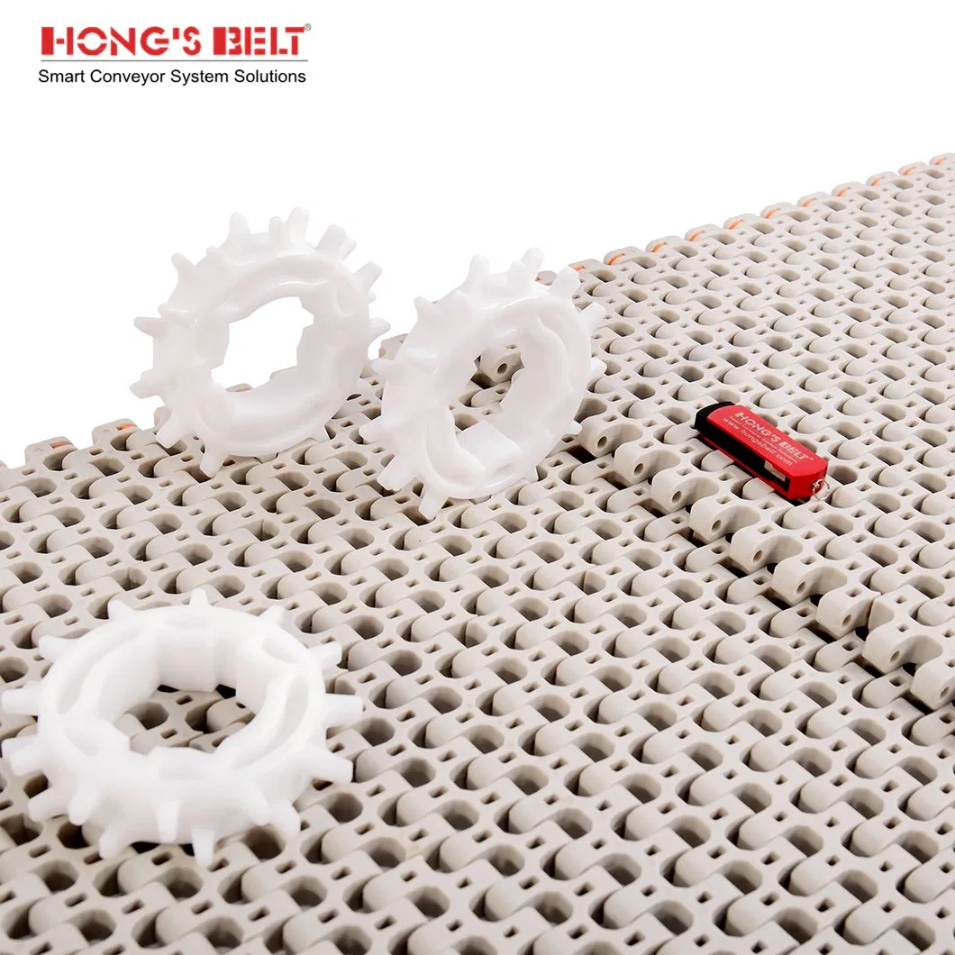Perforated Plastic Conveyor Modular Belt for Food Processing Line