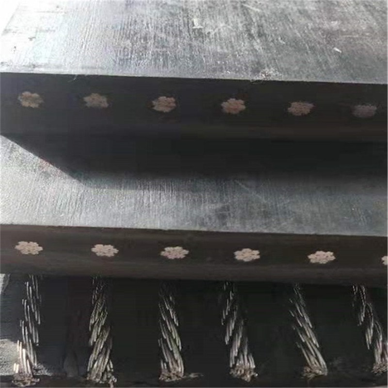 Customized Width and Length Steel Cord Conveyor Belt with X-Ray Inspection, High Adhesion