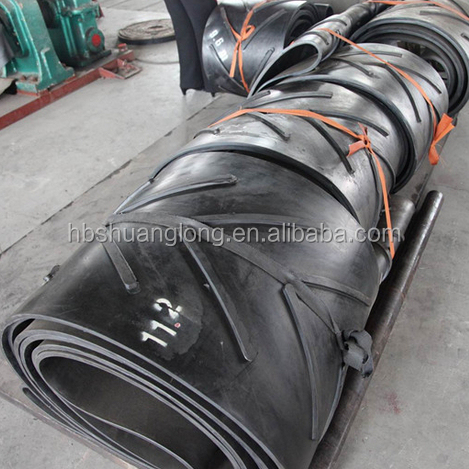 Anti-slip Ripstop Reinforced Industrial Rubber Conveyor Belt with Cleats/chevron Pattern Belt