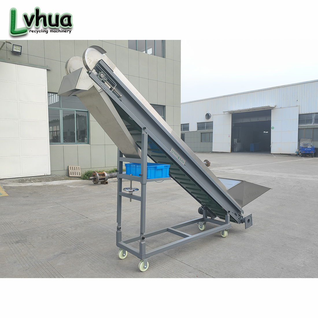 Lvhua Conveyor Belt with Magnetic Effect Used for Conveying PVC Materials for Waste Plastics Price
