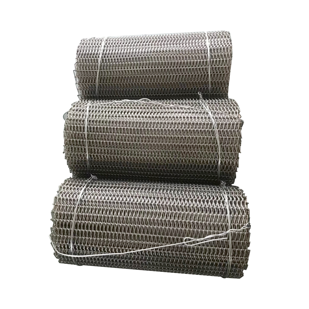 High Performance Oxidation Resistance Ni+Cr Spiral Baking Wire Mesh Conveyor Belt ISO9001 Certified Soft for Factory Industry