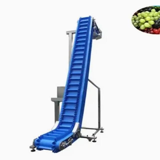 Stainless Steel Belt Conveyor Automatic Food Feeding Incline Fruit Z-type Easy Clean Conveyor Adjustable Speed Durable Conveyor