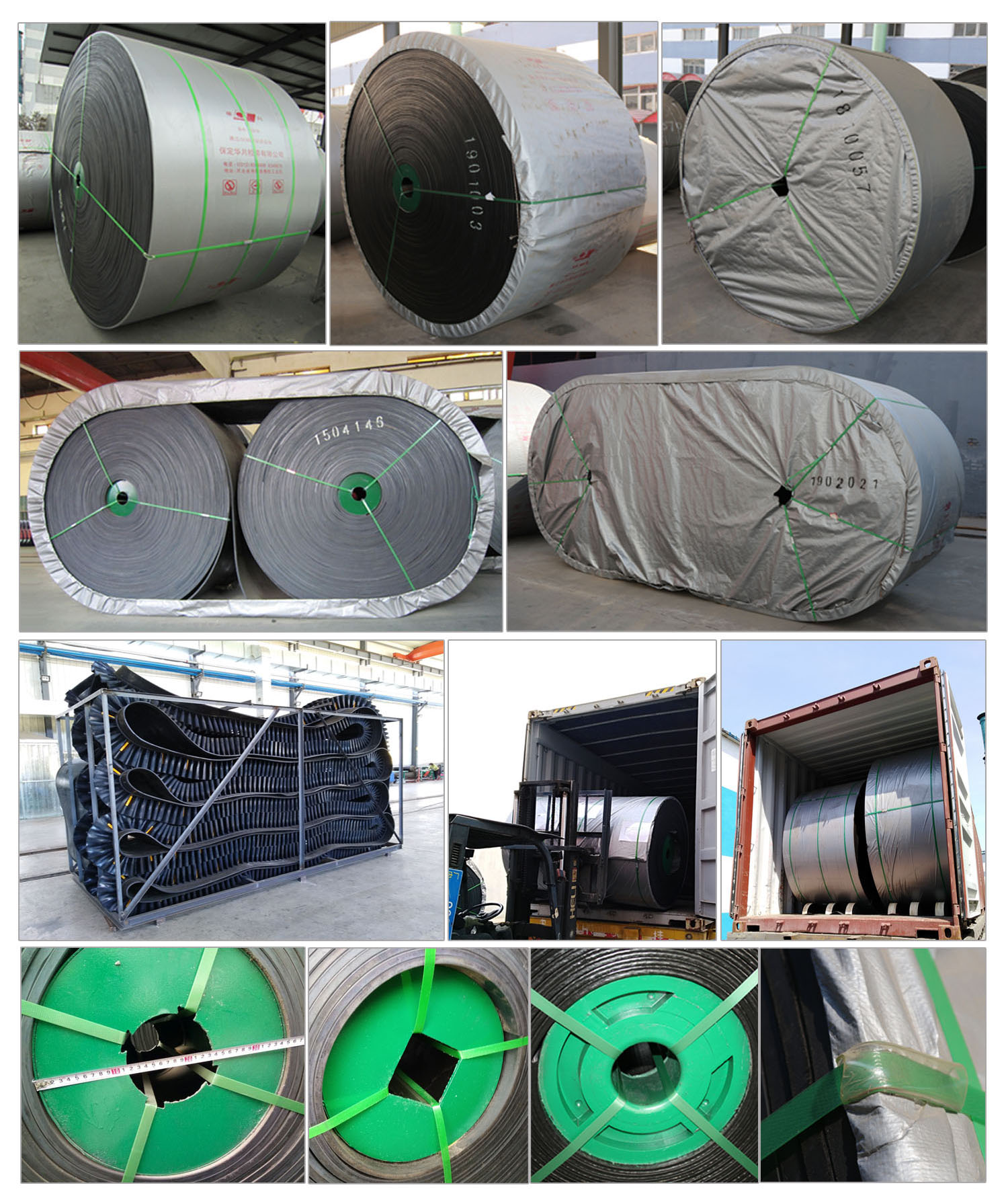 China Factory Supply Anti-tearing Heavy Load Transportation Steel Cord Rubber Conveyer Belt