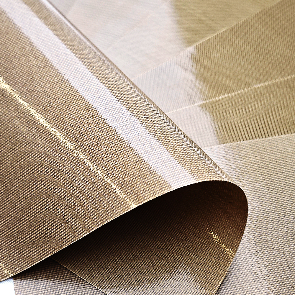 Heat Resistant PTFE Coated E-Glass Fiberglass Fabric FDA Grade Conveyor Belt for Food Processing