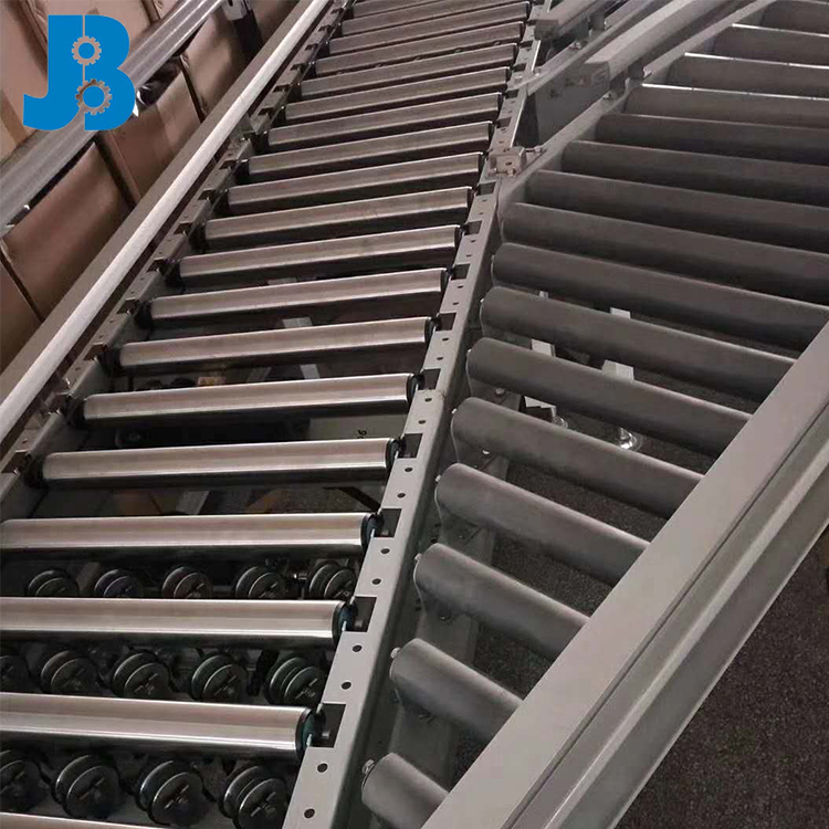 Factory Direct Sale New Condition Food Grade Stainless Steel Height/Speed Adjustable Oil Resistant Roller Conveyor Belt