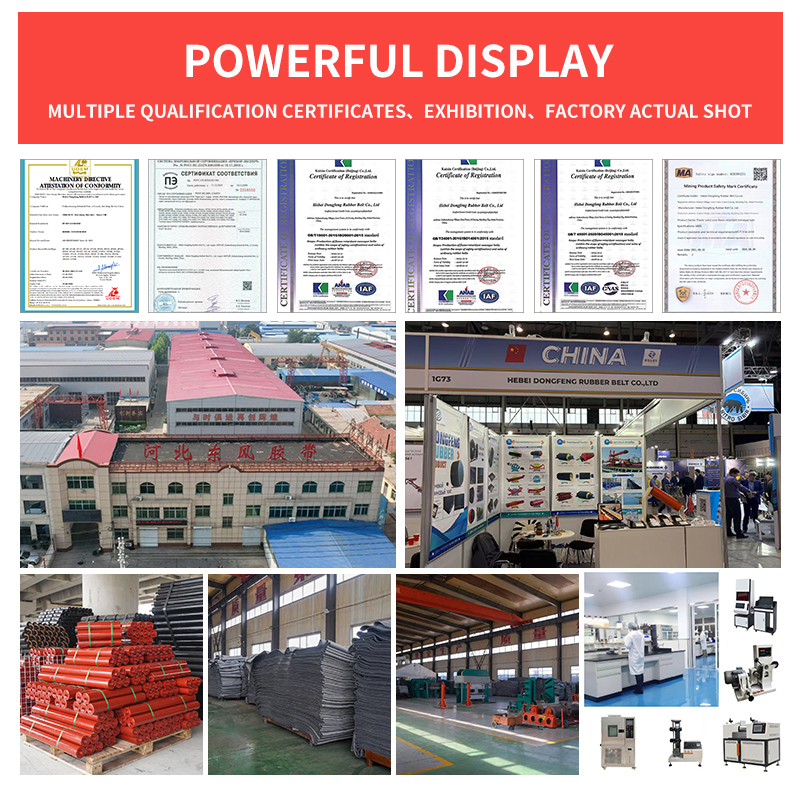 Heavy-Duty Rubber Sidewall Conveyor Belt for Mining Conveyor System