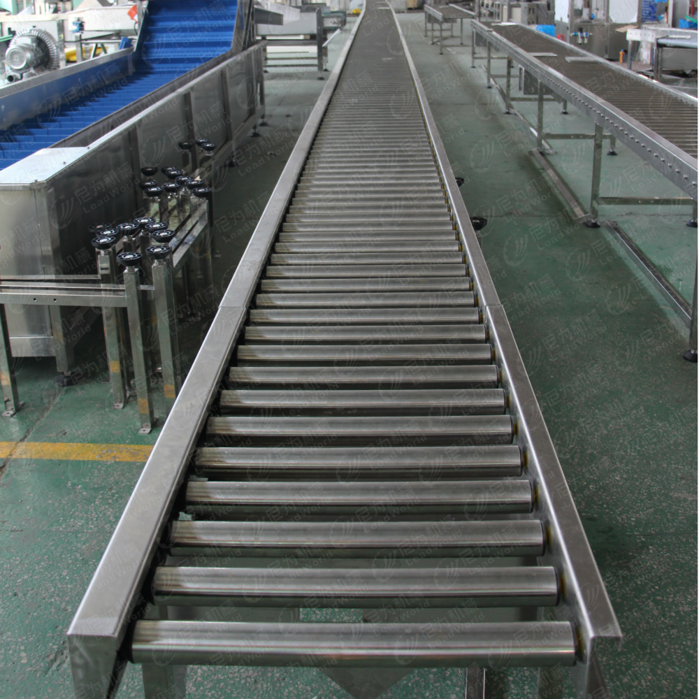 Motorized Roller Conveyor Project Sorter Modular Design Used For Express Logistics Warehouse
