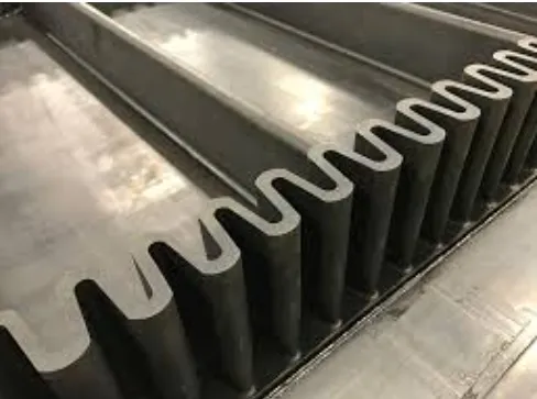 Heavy Duty Rubber Sidewall Conveyor Belt Structure