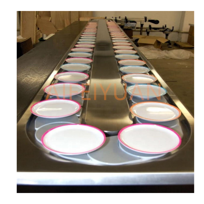 Rotary Buffet Transmission Belt Sushi Conveyor Belt System for Restaurant