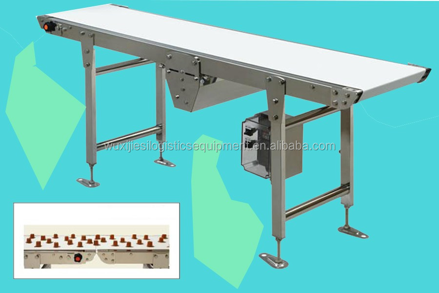 Shuttle Type Food Belt Conveyor For Pitch Supply