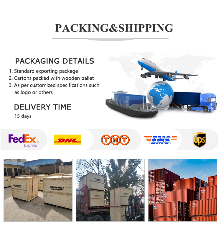Packaging & Shipping methods