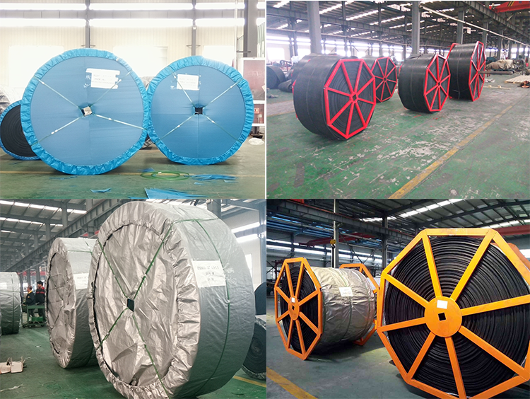 ST 1250 Steel Cord Conveyor Belt for Coal Mining China Top Quality