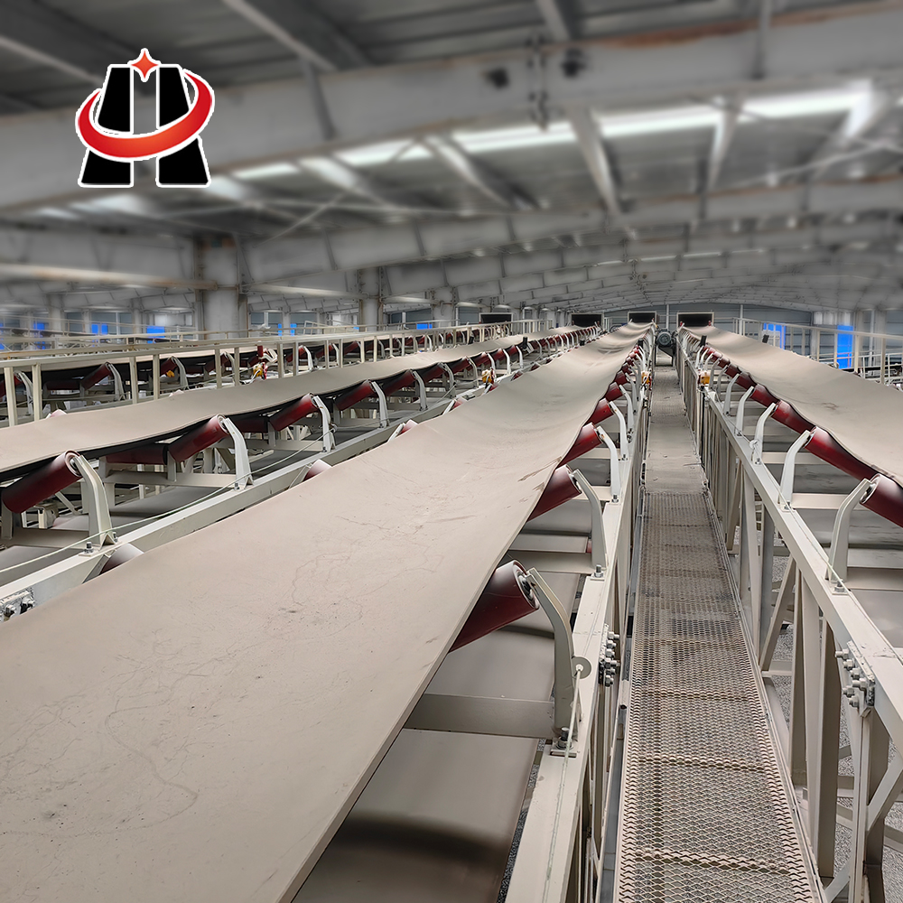 Mining Quarry Heavy Duty Mobile Belt Conveyor For Stone Crushing Plant Line CE Marked