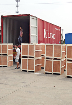 Wooden Case Packing Step 2