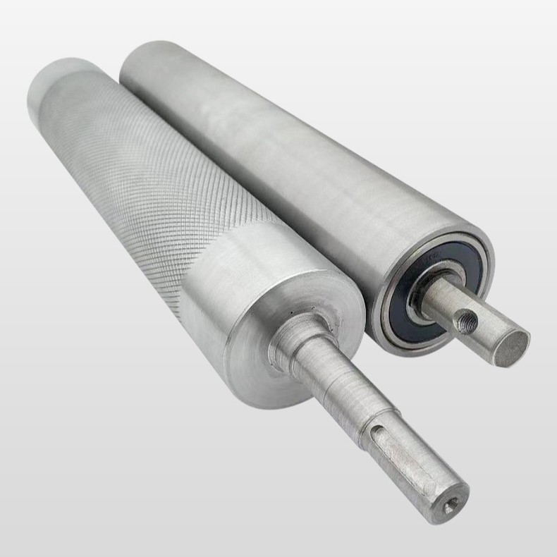New Stainless Steel Carbon Steel Driven Roller Conveyor Belt Rubber-Coated Rollers 1 Year Warranty Food Grade