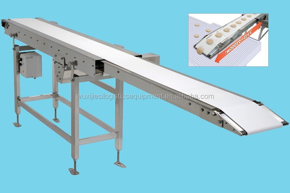 Shuttle Type Food Belt Conveyor for Pitch Supply Image 1